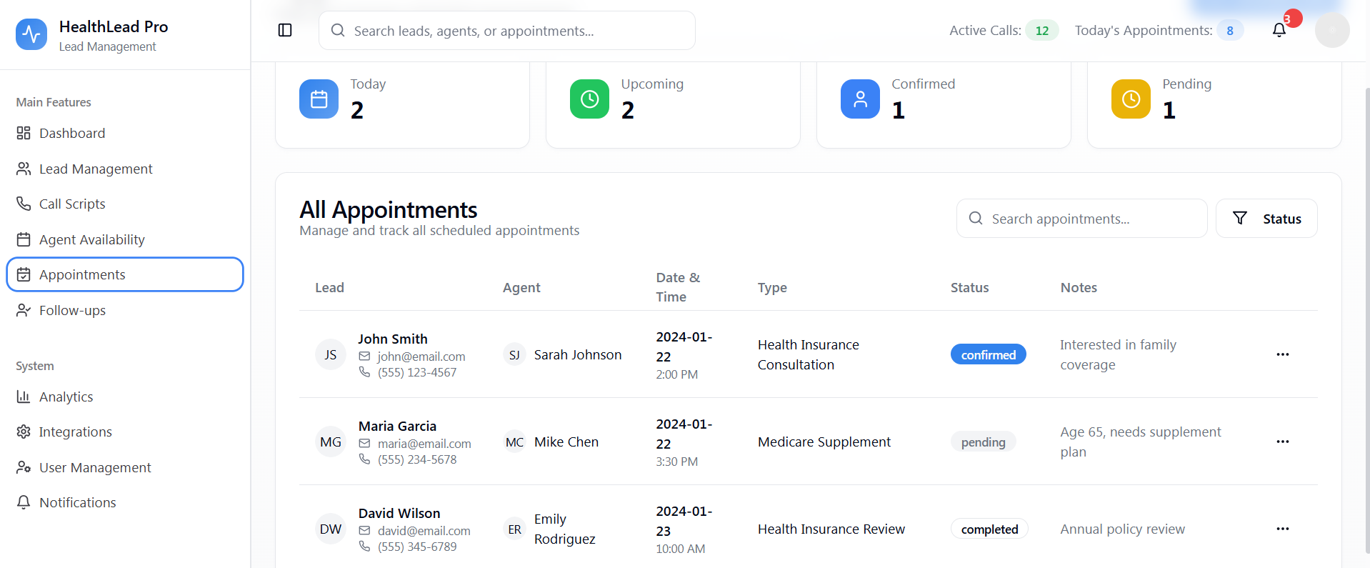 Appointment Scheduling